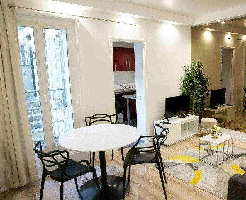 Apartamento amueblado de 2 habitaciones en alquiler, 36 m²